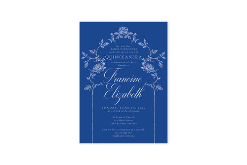 Royalty Blue Quinceañera