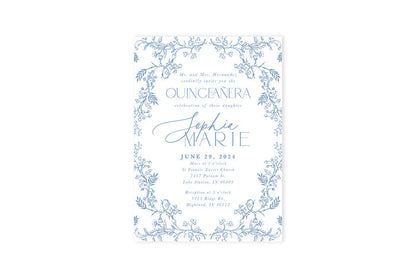 Royalty Blue Quinceañera