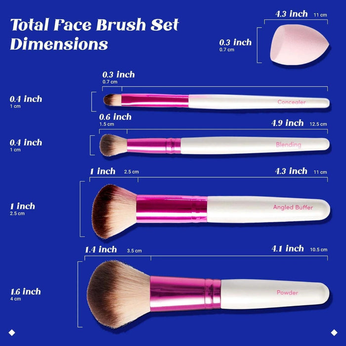 Ruby Kisses Complexion Brush Set #RA03
