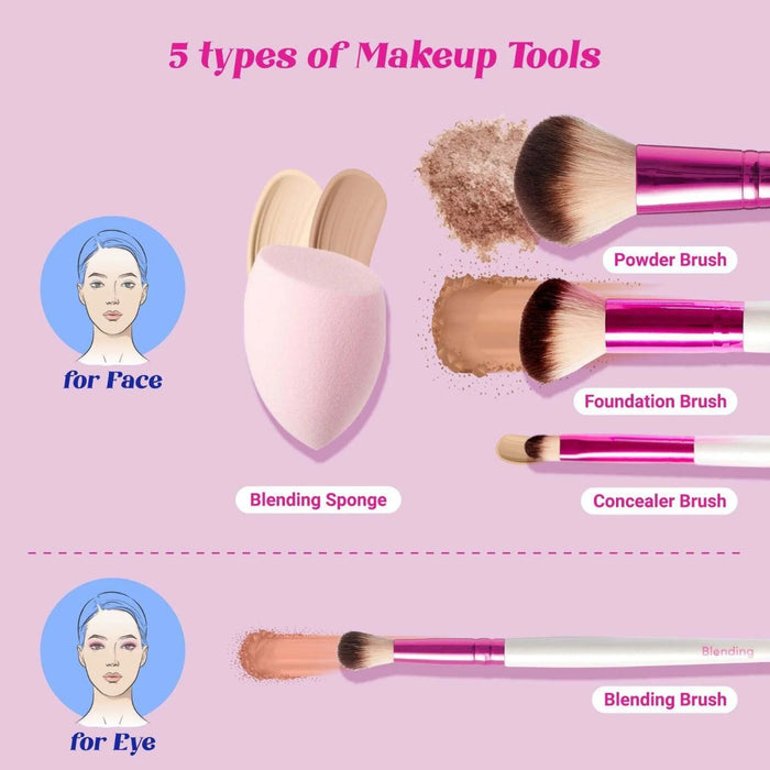 Ruby Kisses Complexion Brush Set #RA03