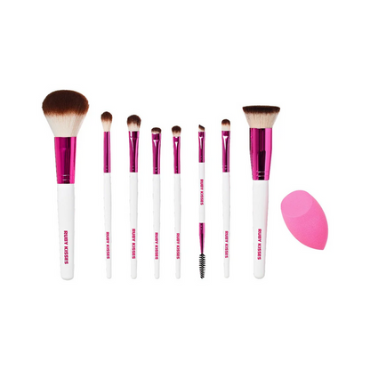 Ruby Kisses Essential Brush & Sponge Set #RMUBK02