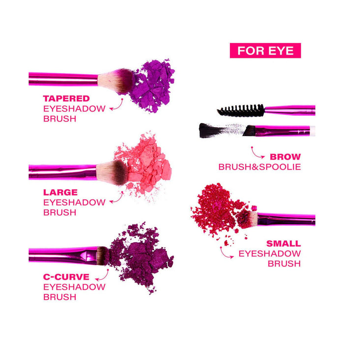 Ruby Kisses Essential Brush & Sponge Set #RMUBK02