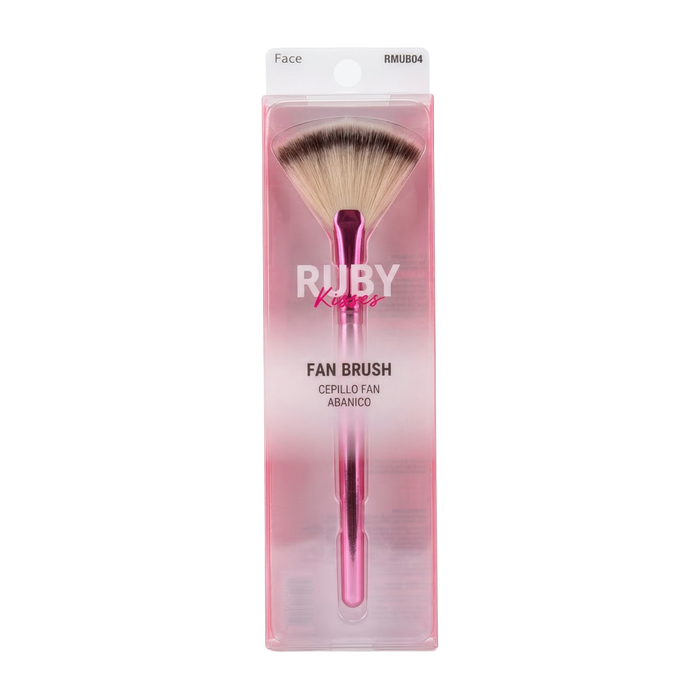 Ruby Kisses Fan Brush #RMUB04