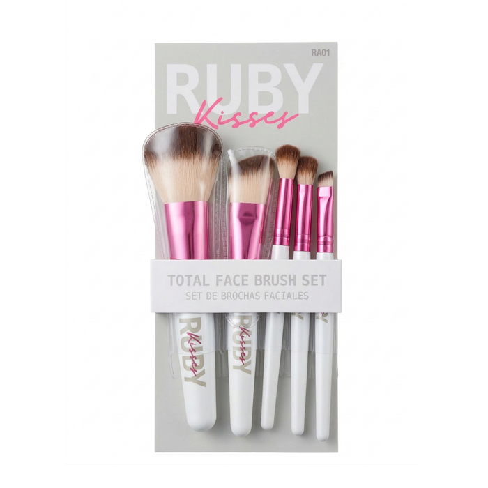 Ruby Kisses Total Face Brush Set #RA01