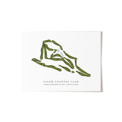 Salem Country Club | Golf Course Print | Unframed
