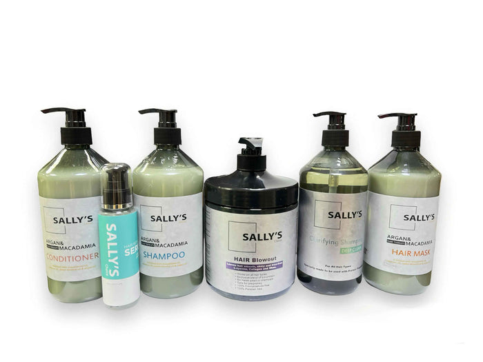 Sally's Choice Bio Protein Natural Hair Therapy Anti Frizz 6 Pcs Set - DOKAN