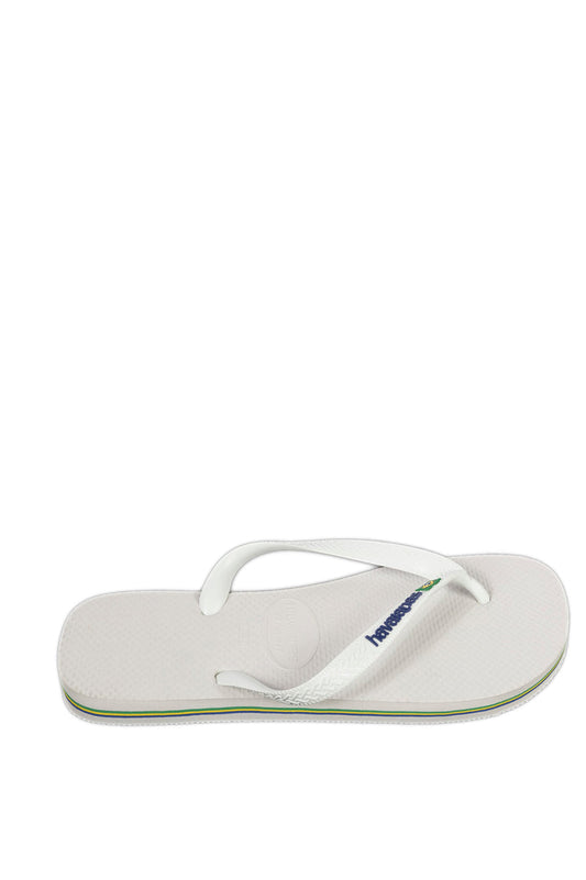 HAVAIANAS sandalo brasil logo bianco<BR/> 4110850 BRASIL LOGO-0001