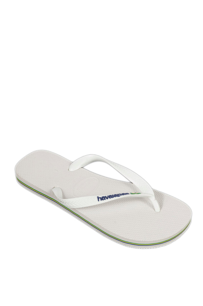 HAVAIANAS sandalo brasil logo bianco<BR/> 4110850 BRASIL LOGO-0001