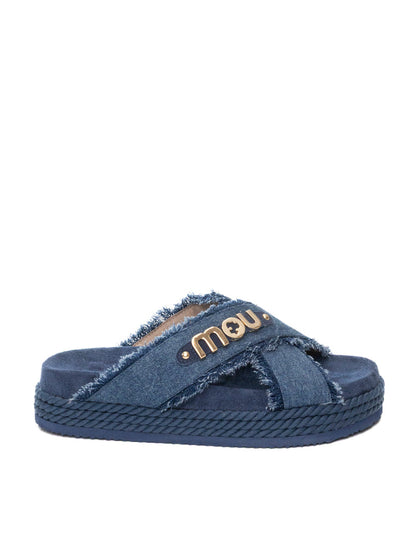 MOU Sandalo denim jeans 451004K DENIM-JEANS