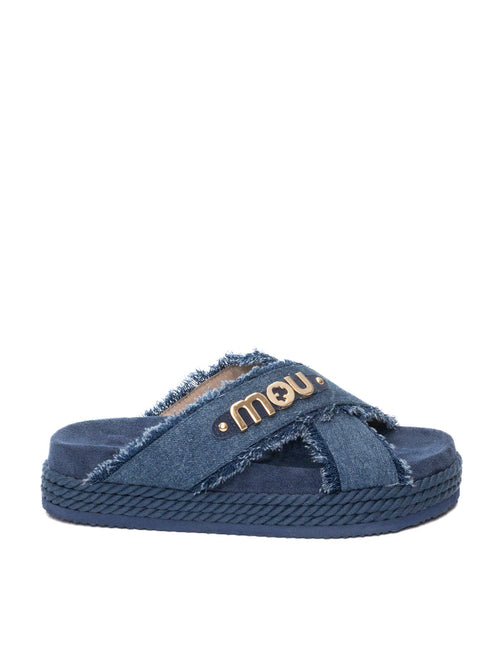MOU Sandalo denim jeans 451004K DENIM-JEANS