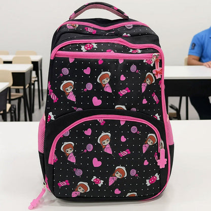 School Bag - Black - Fairy Tale - DW11