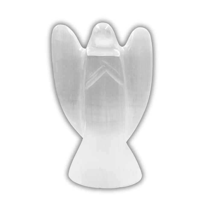 Selenite Lamp - Angel