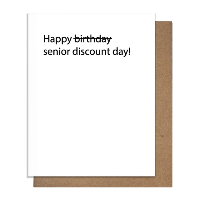 Senior Discount Card - Domestic Domestic