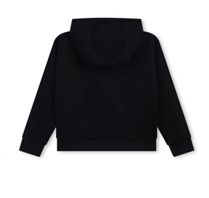 MICHAEL KORS sequinned-logo jersey hoodie