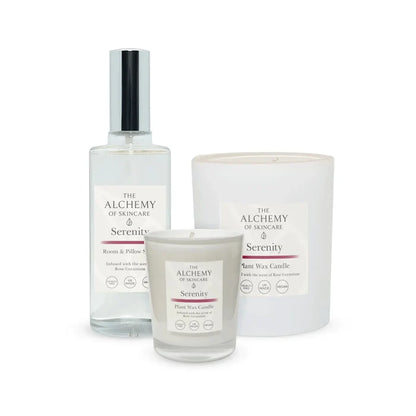 Serenity Rose Geranium Room Fragrance Collection skincare