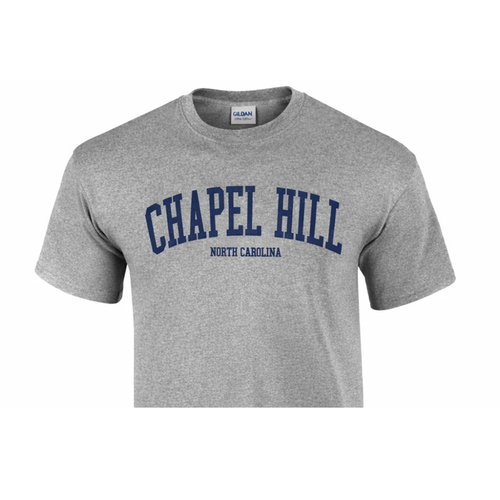 SHB Sport Grey Chapel Hill, NC Crop Top - Main View - Shrunken Head