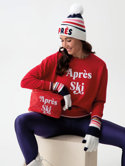 Shiraleah "Apres Ski" Cosmetic Case, Red - FINAL SALE ONLY