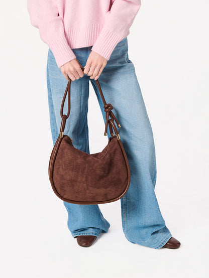 Shiraleah Danny Shoulder Bag BROWN / OS