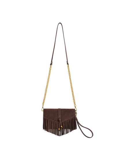 Shiraleah Janis Cross-Body/Wristlet CHOCOLATE / OS