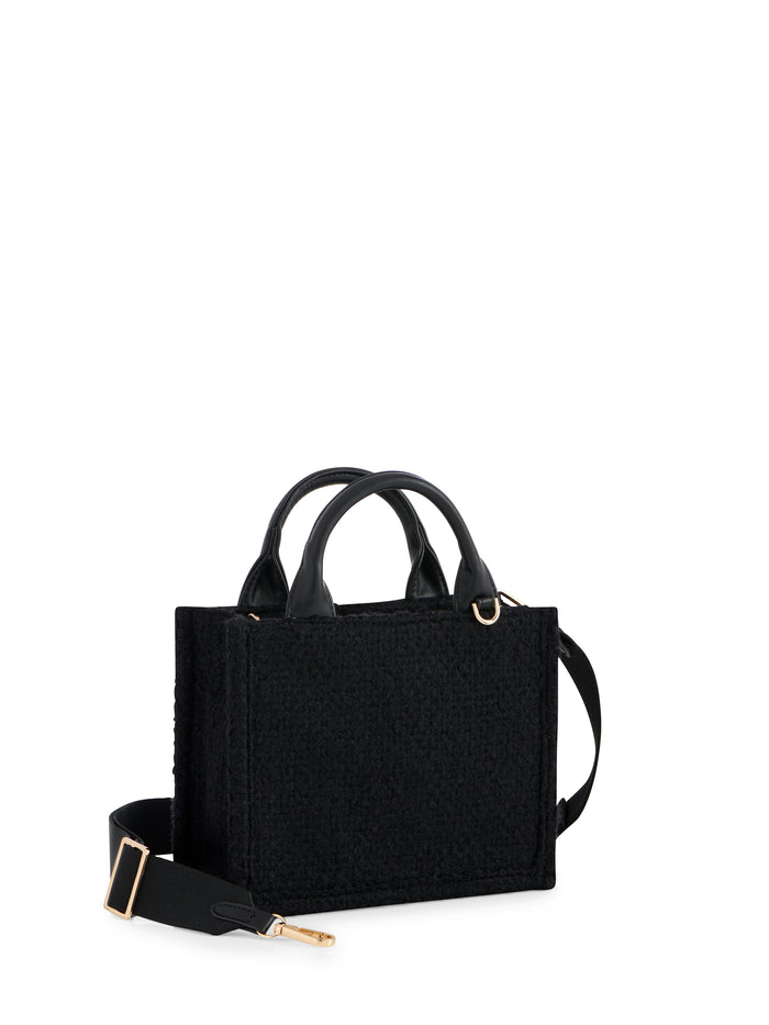 Shiraleah Jerry Mini Tote, Black