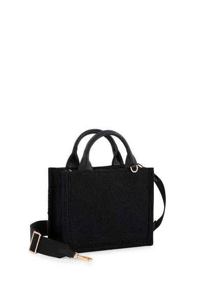 Shiraleah Jerry Mini Tote, Black