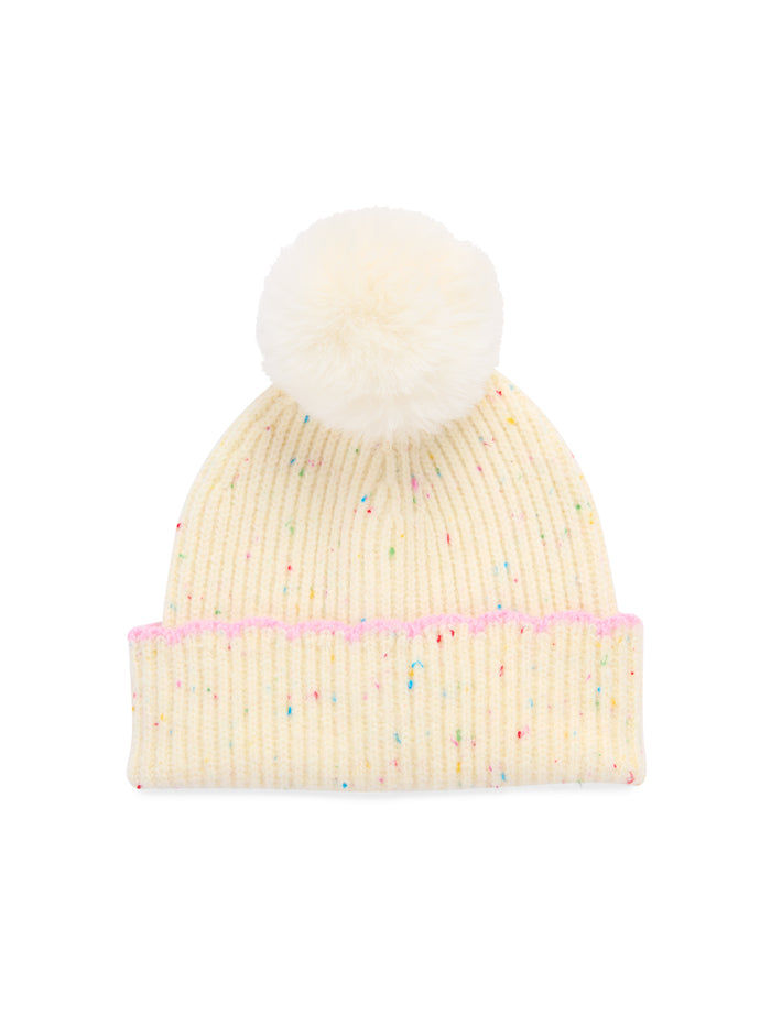 Shiraleah Kendra Beanie IVORY / OS