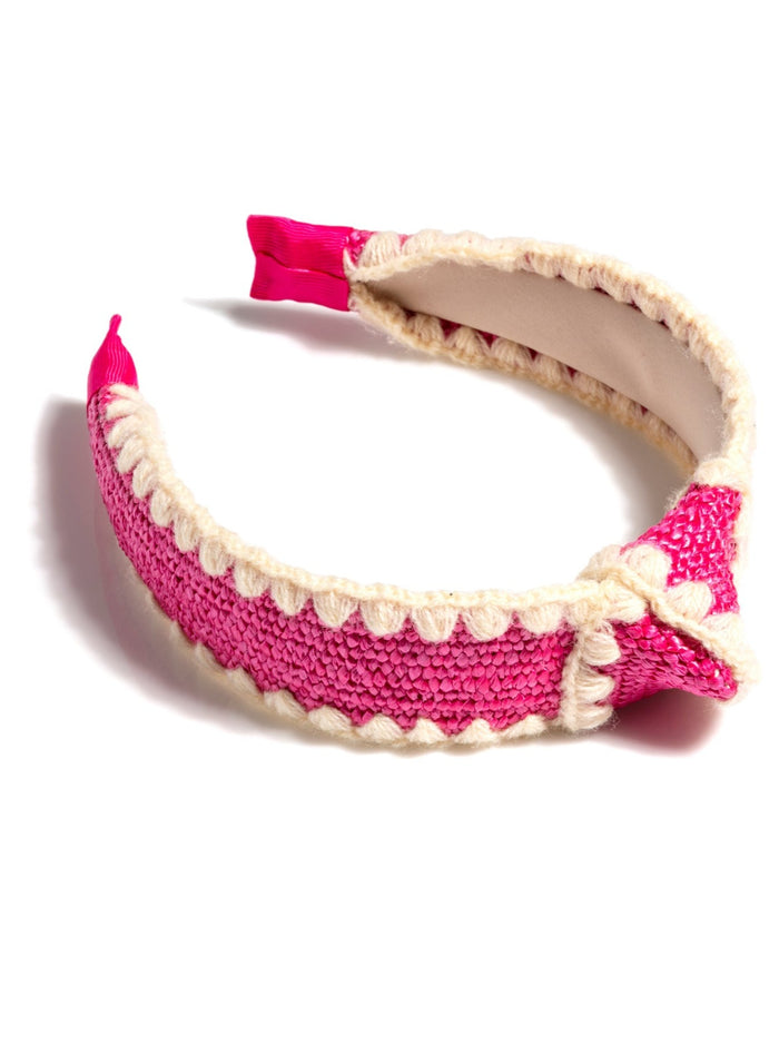 Shiraleah Knotted Headband PINK