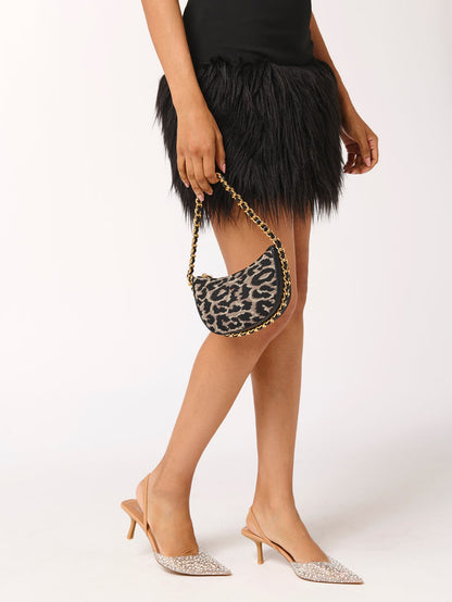 Shiraleah Leo Handheld Bag, Leopard