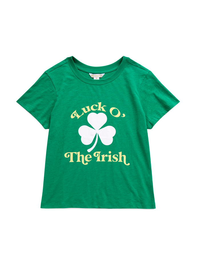 Shiraleah "Luck O' The Irish" Relaxed Tee, Green GREEN / SMALL