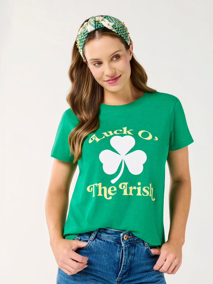 Shiraleah "Luck O' The Irish" Relaxed Tee, Green GREEN / SMALL