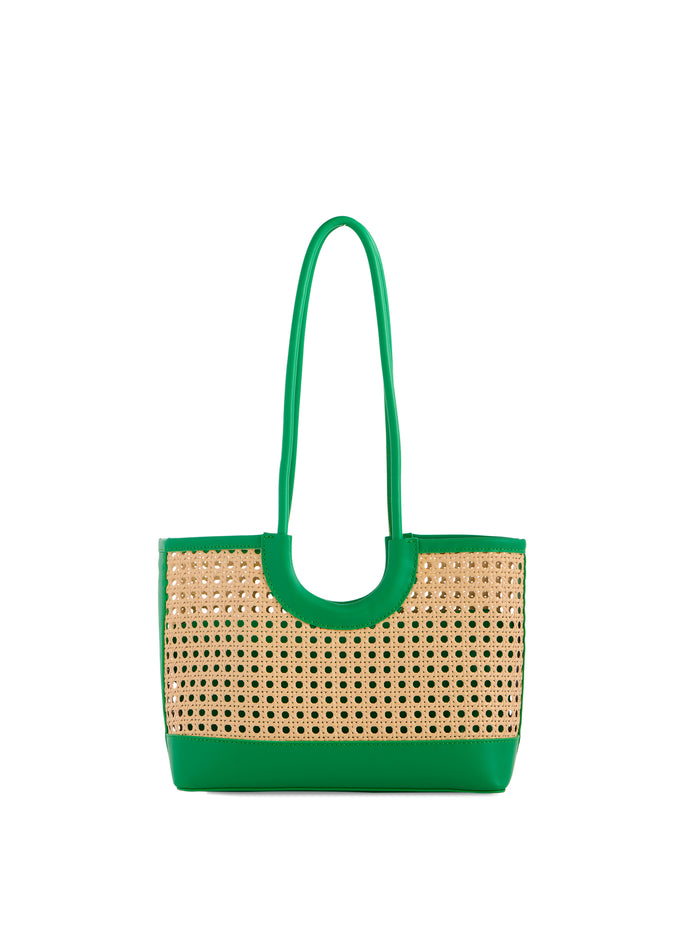 Shiraleah Lyra Mini Tote GREEN