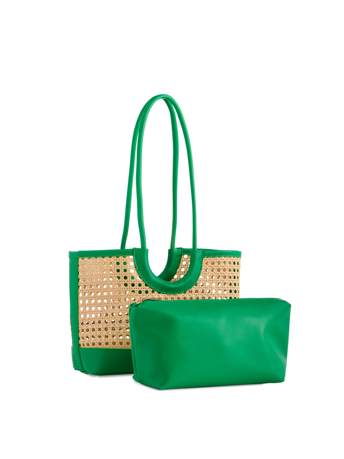 Shiraleah Lyra Mini Tote GREEN