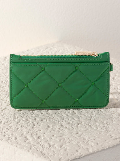 Shiraleah Mademoiselle Card Case GREEN