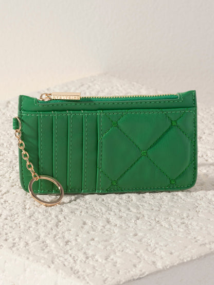 Shiraleah Mademoiselle Card Case GREEN