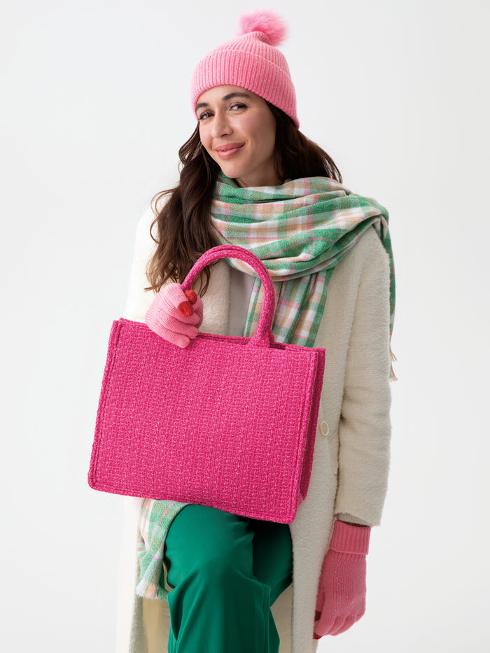 Shiraleah Natalia Touchscreen Gloves PINK