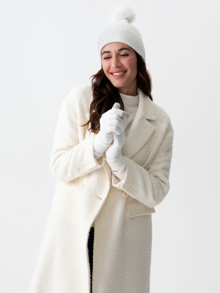 Shiraleah Natalia Touchscreen Gloves IVORY