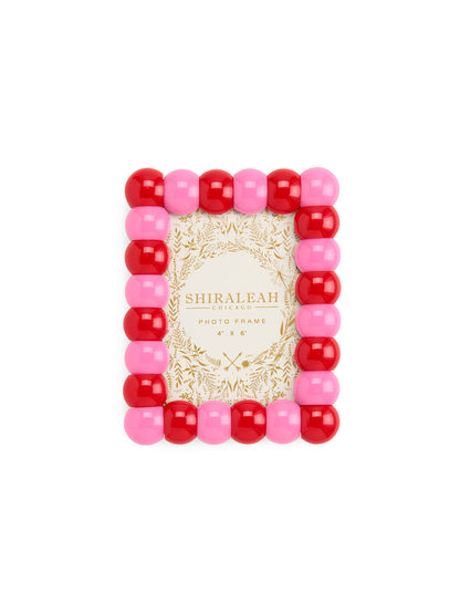 Shiraleah Poppy 4" X 6" Bubble Picture Frame RED / OS