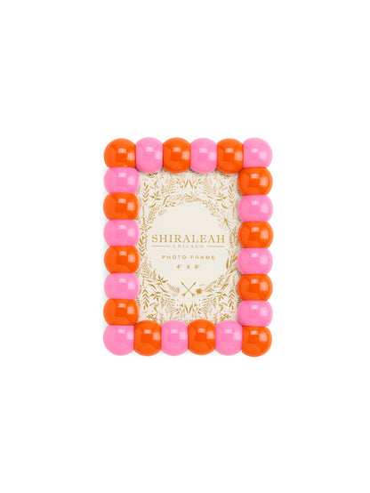 Shiraleah Poppy 4" X 6" Bubble Picture Frame ORANGE / OS