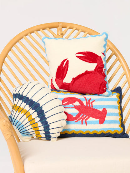Shiraleah Seashell Pillow, Multi