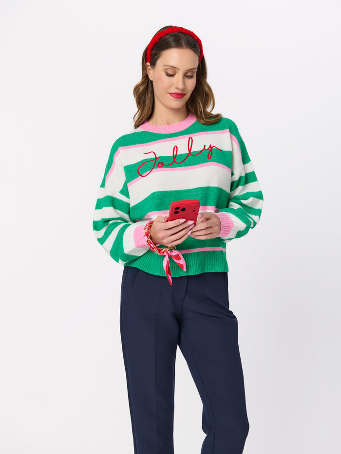Shiraleah Stripe Phone Wristlet PINK / OS