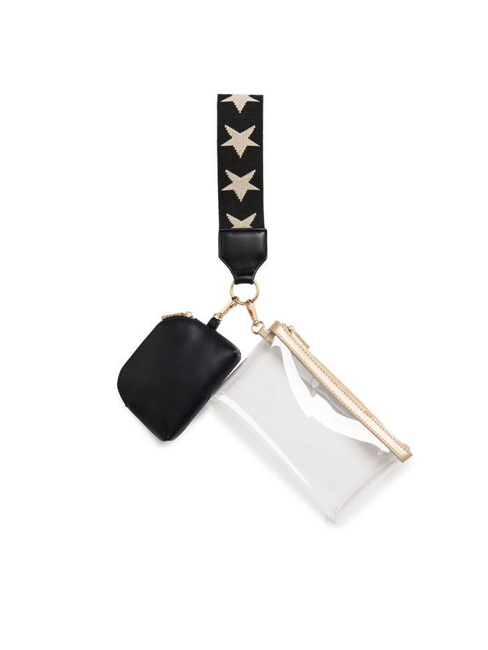 Shiraleah Taylor Mini Wristlet Black
