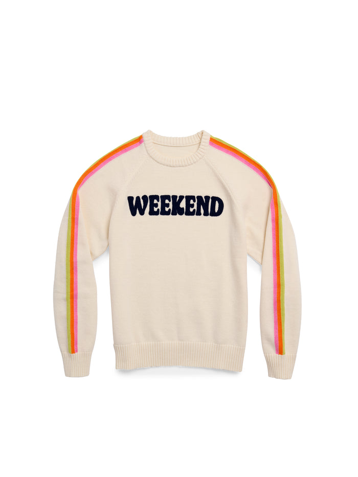 Shiraleah "Weekend" Sweater, Ivory