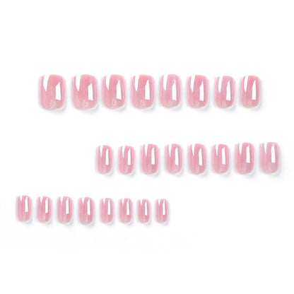 Short square false nail（Press on nail）