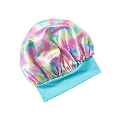 Silky Stylez Wide Edge Silky Bonnet [X Large] [Assorted Tie-Dye] #HQ24