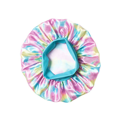 Silky Stylez Wide Edge Silky Bonnet [X Large] [Assorted Tie-Dye] #HQ24