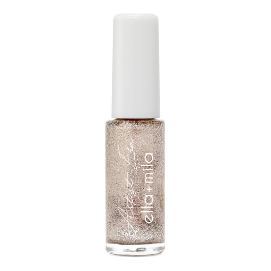 Silverpoint silver glitter nail art liner polish with fine brush – ella+mila Artist Era