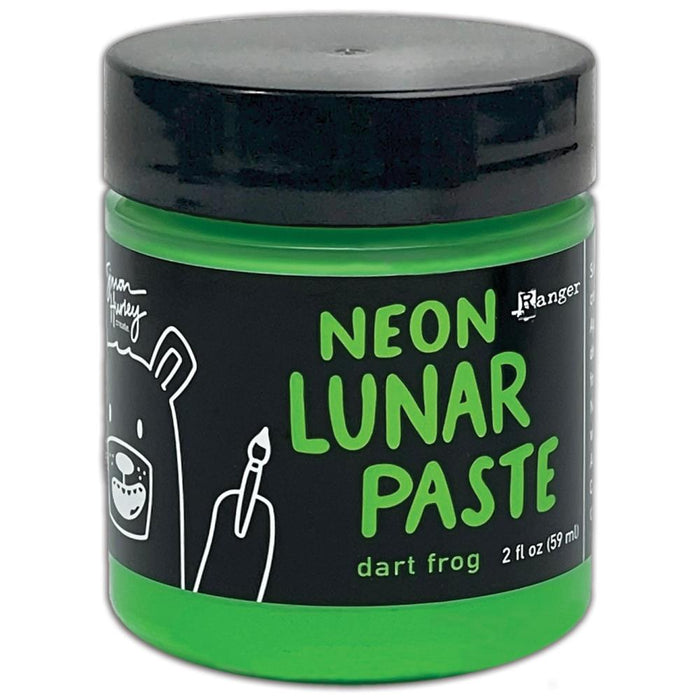 Simon Hurley create - Neon Lunar Paste - Select From Drop Down. A creamy and colorful paste with a metallic shine. Available Colours: Voltage, Dart Frog, Mood Ring, Hot Mess, Tangent, Yellow Jacket, No Chill. Available at Embellish Away located in Bowmanville Ontario Canada.