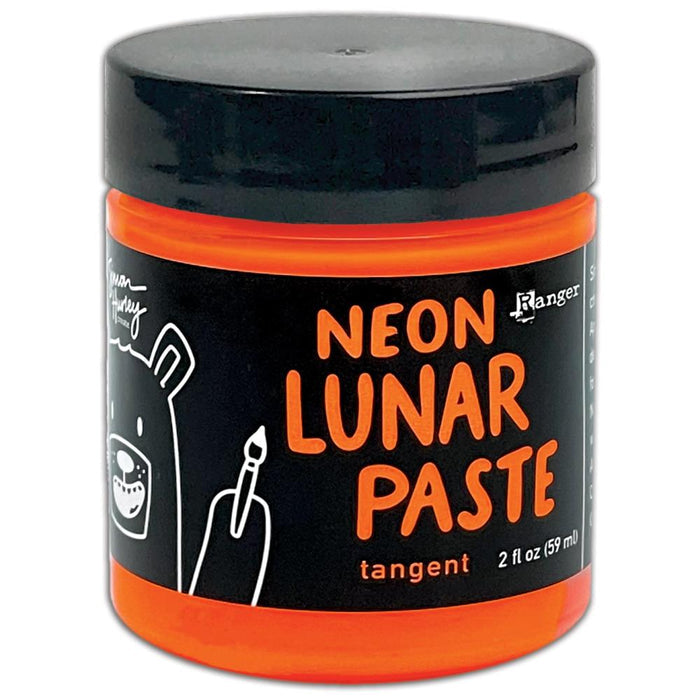 Simon Hurley create - Neon Lunar Paste - Select From Drop Down. A creamy and colorful paste with a metallic shine. Available Colours: Voltage, Dart Frog, Mood Ring, Hot Mess, Tangent, Yellow Jacket, No Chill. Available at Embellish Away located in Bowmanville Ontario Canada.