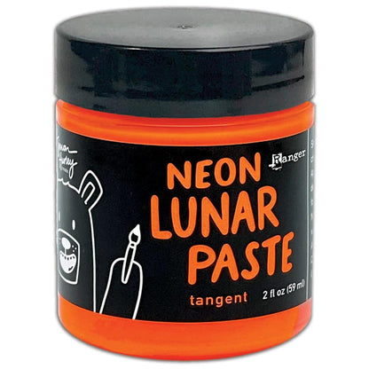 Simon Hurley create - Neon Lunar Paste - Select From Drop Down. A creamy and colorful paste with a metallic shine. Available Colours: Voltage, Dart Frog, Mood Ring, Hot Mess, Tangent, Yellow Jacket, No Chill. Available at Embellish Away located in Bowmanville Ontario Canada.
