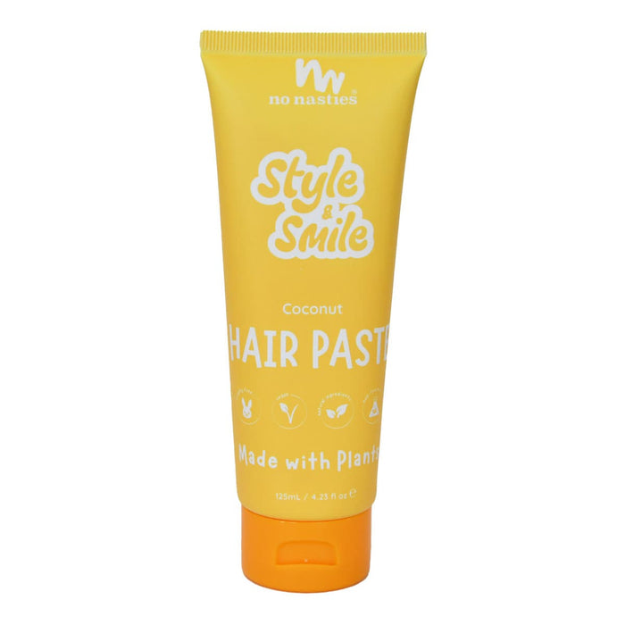 125ml tube of No Nasties Slick Kids Hair Paste, non-toxic hair styling cream for kids made with natural ingredients.